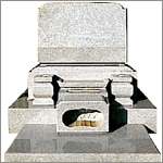 洋型墓碑1